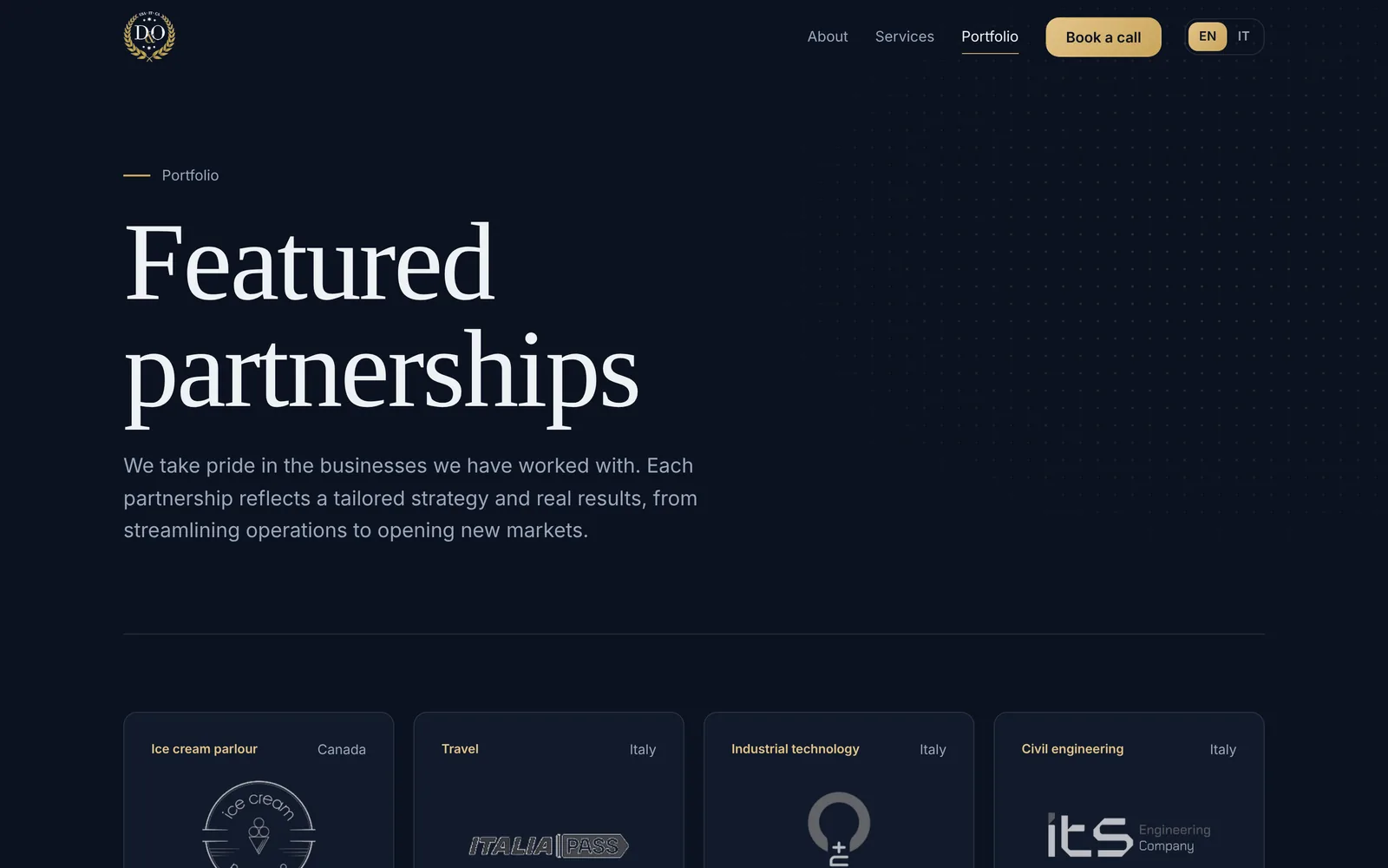 Portfolio of partners